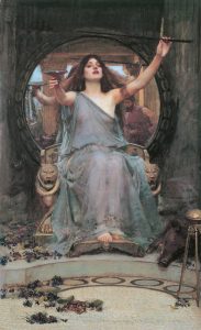 Circe *oil on canvas *148 x 92 cm *1891